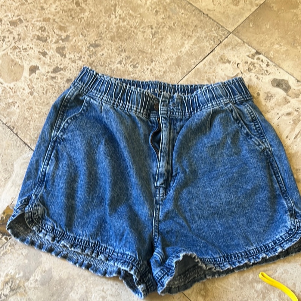 American Eagle Shorts Blue 4